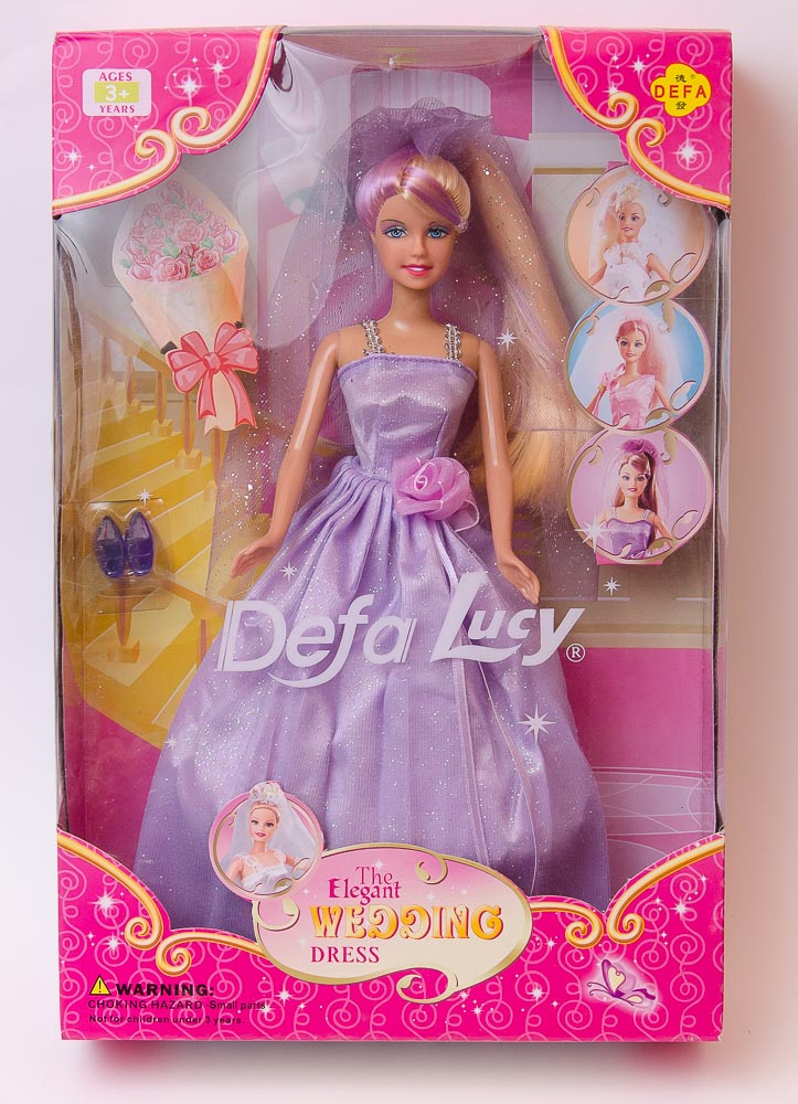 Кукла Defa – Невеста с аксессуарами, 29 см, 3 вида  
